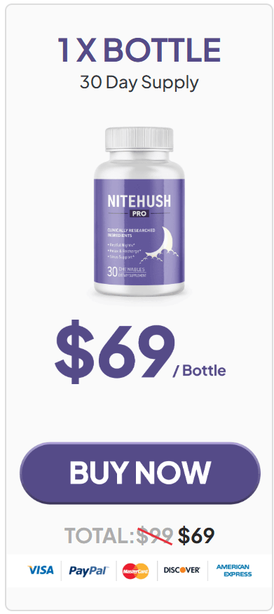 NiteHush Pro buy1 bottle
